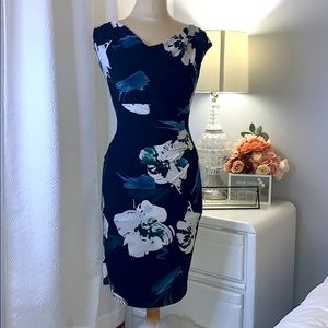 Ralph Lauren Black Floral Dress